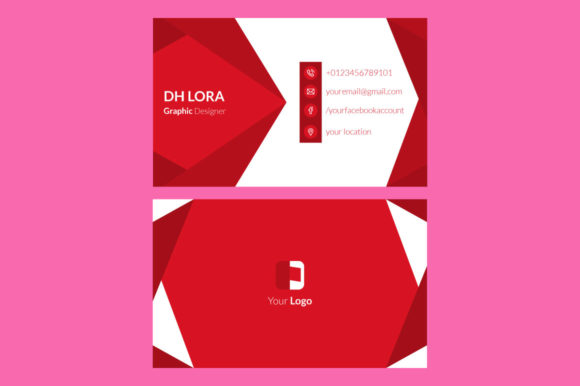 Abstract Business Card Design: A Modern Approach to Personal Identity