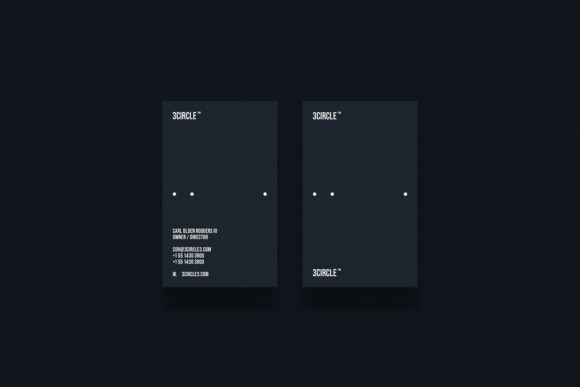 Business Card Template 3cicle: A Simple, Professional Solution for Your Brand
