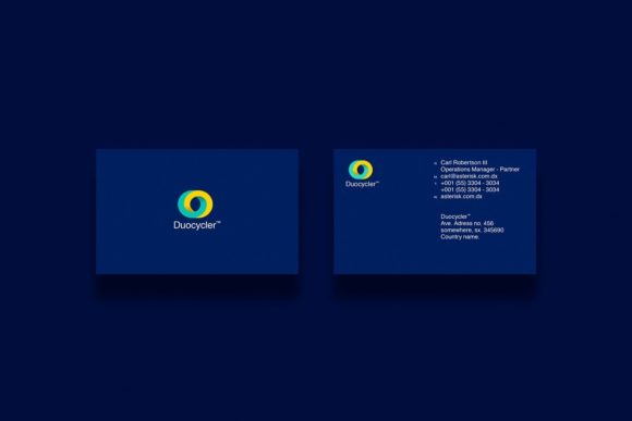 Business Cards Template - Duocycle: A Strategic Tool for Professional Branding