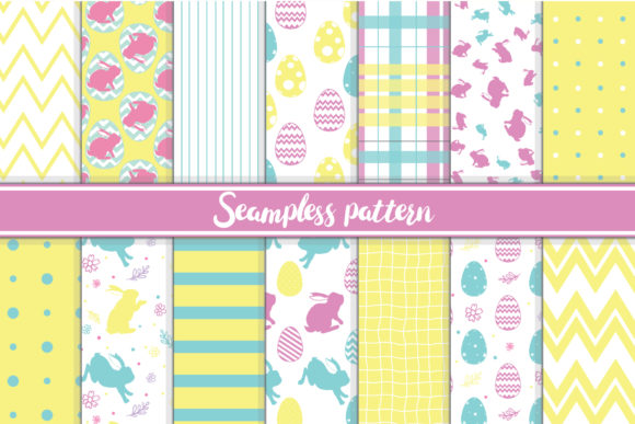 Easter Seamless Pattern Set: A Versatile Design Resource for Creative Projects