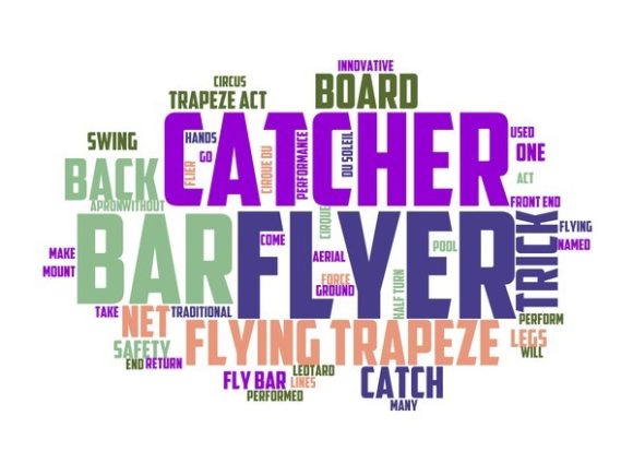 Flying Trapeze Typography Tumbler: A Creative Force in Modern Design