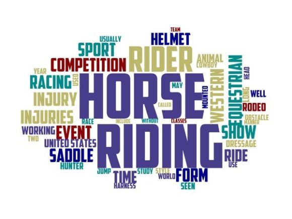 Horseback Riding Typography Tumbler: A Creative Tool for Expression and Design