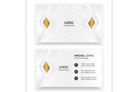 Luxury White Business Card Templates: Elevate Your Professional Image