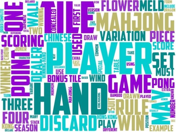 Mahjong Wordart Sublimation: A Creative Tool for Expressive Design