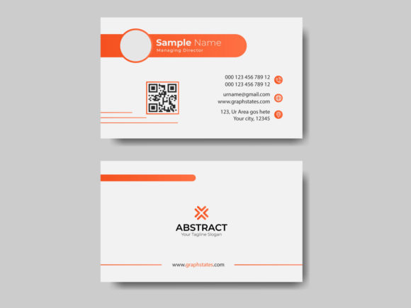 Simple Business Card Template Design
