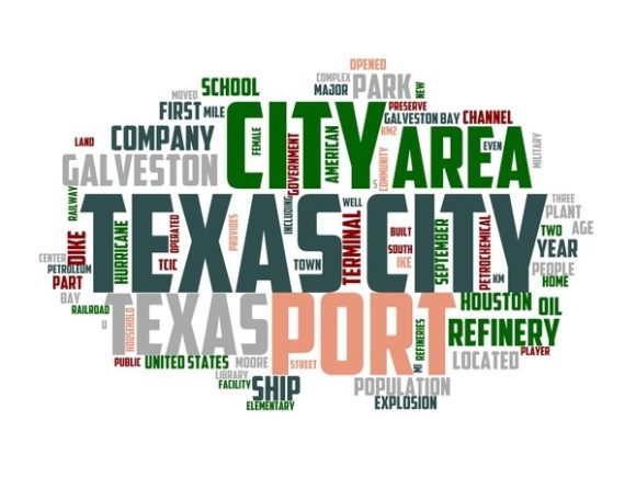 Texas City Typography Wallpaper: A Creative Design for Every Project